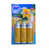 Rezerve Odorizant Spray AIR Seychelles Vanilla, 15 ml, 3 Buc/Set, Rezerve Odorizante Camera, Rezerve Odorizante Casa, Rezerve Odorizant Pulverizator d