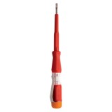 Unior 630VDE - Surubelnita detectoare cu varf plat 0.5x3 mm 60 mm 140 mm izolatie 1000 V