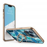 Husa Supcase Iblsn Cosmo Snap pentru Apple iPhone 13 Pro Ocean Blue, Carcasa