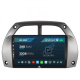 Navigatie Toyota RAV4 (2001-2006), Android 12, P-Octacore 2GB RAM + 32GB ROM, 9 Inch - AD-BGP9002+AD-BGRKIT109
