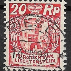 Lichtenstein 1925 - timbru stampilat