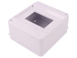 Carcasă Aparatură Modulară IP30 Albă 6 Module ABS