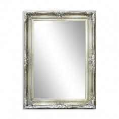 Oglinda cu o rama argintie cu decoratiuni SM-1705