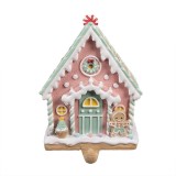 Cumpara ieftin Suport ciorapi Craciun polirasina multicolora 13x10x18 cm