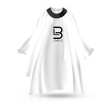 Cumpara ieftin Pelerina - L3VEL3 frizerie/coafor Guler NEOPREN - Alb