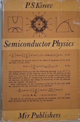 Semiconductor Physics &amp;ndash; P. S. Kireev foto