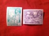 2 Timbre Burma Rege George VI 1946 9p si 1947 3as cu supratipar, Nestampilat