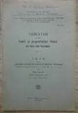 Cercetari asupra finetii si proprietatilor fizice ale lanii oilor Karnabat/ 1936, Alta editura