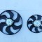 GMV radiator electroventilator Opel Vivaro, 2006-2014, motor 2.0 CDTI, 2.5 CDTI, diesel, 385/285 mm; (2 +2) pini; FARA CADRU