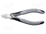 Cleşti laterali KNIPEX ESD 130mm fără faţetă