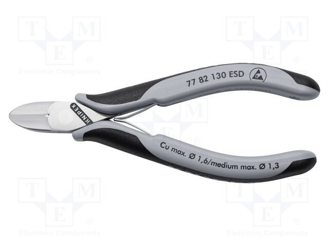Cleşti laterali KNIPEX ESD 130mm fără faţetă