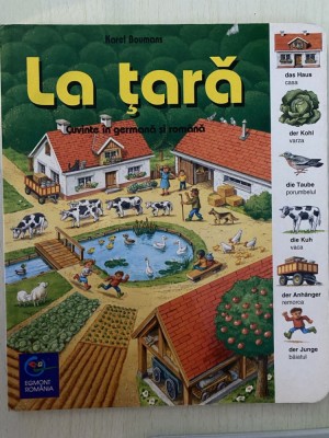 La tara, Cuvinte in germana si romana Karel Boumans 6 planse colorate foto
