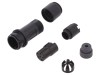 Conector Circular Mamă 6 Pini BULGIN IP68 Buccaneer 4000 Poliamidă Baionetă