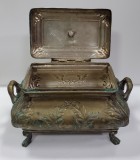 Bomboniera din alama, cca. 1900, manufactura Gh. Grun, Warszawa