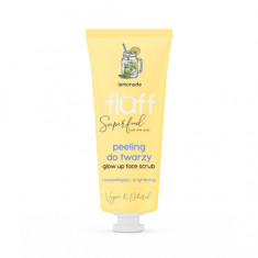 Scrub pentru iluminare cu limonada Glow Up Face, 75ml, Fluff