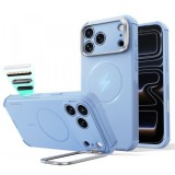 Husa MagSafe pentru Apple iPhone 18 Pro Max / 17 Pro Max, ESR, Cyber Armor Kickstand, Bleu