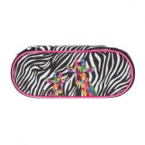 Cumpara ieftin Penar neechipat fete, 1 fermoar, Dimensiuni 21,5x9x6cm, tip Etui, Motiv Wild, Herlitz