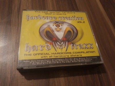 BOX 3 CD HARDCORE CREATION VOL2 HARD TRAXX ORIGINALE 3 CD foto