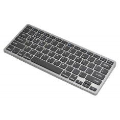 Tastatura Slim Neagra Wireless si Bluetooth WB-8055 2F024 XXM foto