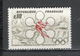 Franta.1972 Olimpiada de iarna SAPPORO XF.353, Nestampilat