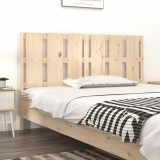 Tăblie de pat, 155,5x4x100 cm, lemn masiv de pin, vidaXL