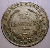 J.178 COSTA RICA 25 CENTIMOS 1924 ARGINT