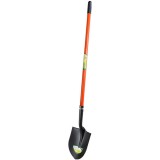Cazma semirotunda cu coada din fibra de sticla, 1500 mm, Topgarden, 380408