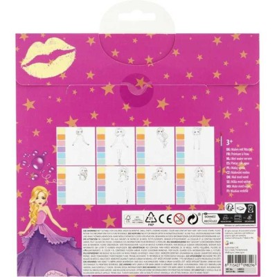 Set de pictat cu apa Besties - Bloc de colorat cu acuarele si planse creative Grafix GR140015 foto