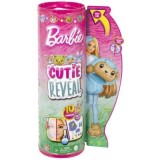 Papusa cu costum de urs-delfin, Barbie Color Reveal