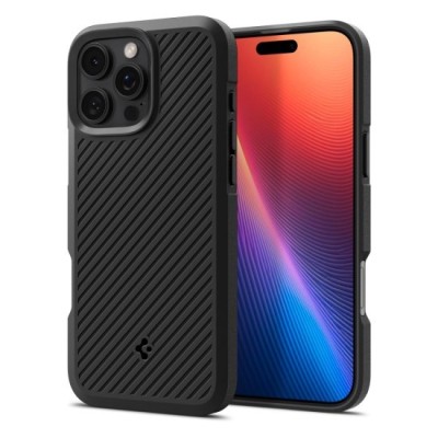 Husa pentru iPhone 16 Pro Max - Spigen Core Armor - Matte Black foto