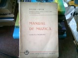 MANUAL DE MUZICA. CLASA III-A SECUNDARA - DIMITRIE CUCLIN