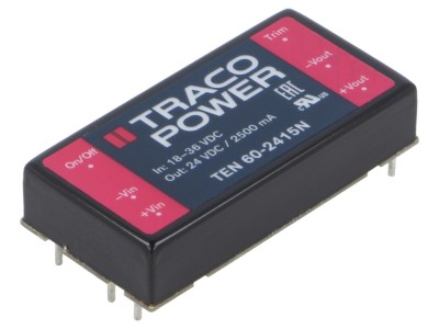 Convertor DC/DC 60W 18&amp;divide;36VDC la 24VDC foto