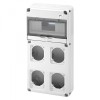 Tablou Electric Gewiss Q-DIN 10M, 4 Prize IEC 16/32A, IP65 - Distributie Sigura