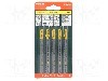 Panza de fierastrau - set, pentru ferastrau electric, lemn, placa de PAL, material otel de scule, METABO - 623650000