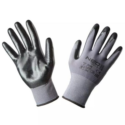 Manusi nylon acoperit cu nitril, NEO, marimea 9 GartenVIP DiyLine foto