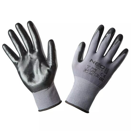 Manusi nylon acoperit cu nitril, NEO, marimea 9 GartenVIP DiyLine