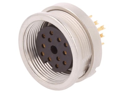 Conector M16 mamă 12 pini IP40 foto