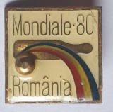 Insigna bowling Campionatul Mondial de Popice - Romania 1980