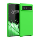 Husa Kwmobile pentru Google Pixel 6, Silicon, Verde, 55480.159, Carcasa