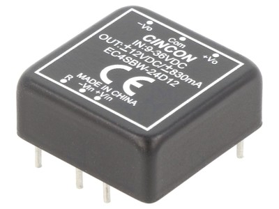 Convertor DC/DC 20W 9-36V la 12V foto
