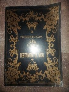 Testamentul meu- Teodor Burada