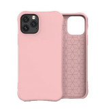 Husa Silicon Compatibila cu Apple iPhone 11 Pro - iberry Color Soft Roz, Carcasa