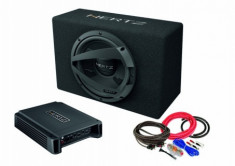 Pachet Subwoofer auto Hertz DBX 30.3 + Amplificator Hertz HCP 2 + Kit de cabluri complet foto