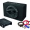 Pachet Subwoofer auto Hertz DBX 30.3 + Amplificator Hertz HCP 2 + Kit de cabluri complet