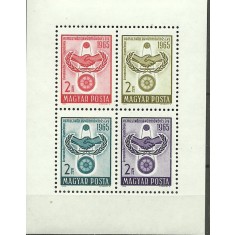 Ungaria 1965 - Aniversare ONU, colita neuzata