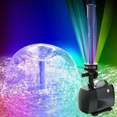 Fantana arteziana cu jocuri de lumini LED 3500 l/h 30 leduri foto