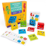 Joc de potrivire a expresiei faciale pentru copii, Expression Building Blocks, interactiv