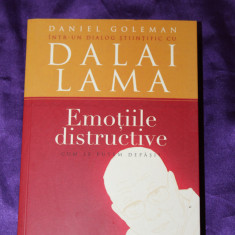 Emotiile distructive. Cum le putem depasi - Dalai Lama dialog cu Daniel Goleman