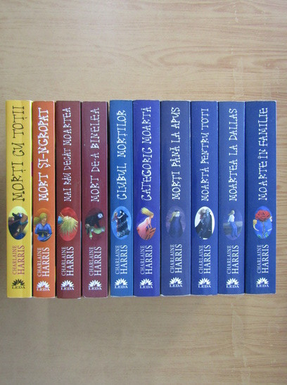 Charlaine Harris - Viata langa un vampir 10 volume (2011, seria completa)