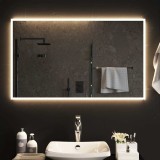 Cumpara ieftin Oglindă de baie cu LED, 100x60 cm